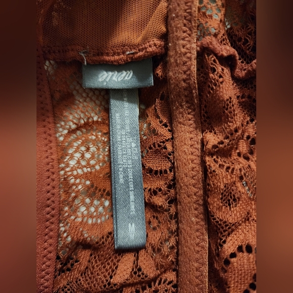 Aerie Racerback Lace Bralette Pullover Bra With Adjustable Straps-size Med- NWOT - Picture 3 of 3